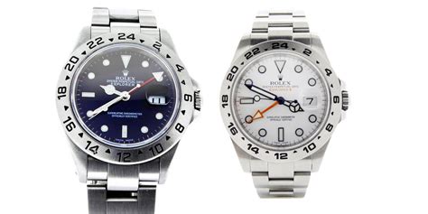 rolex explorer ii size 40mm vs 42mm